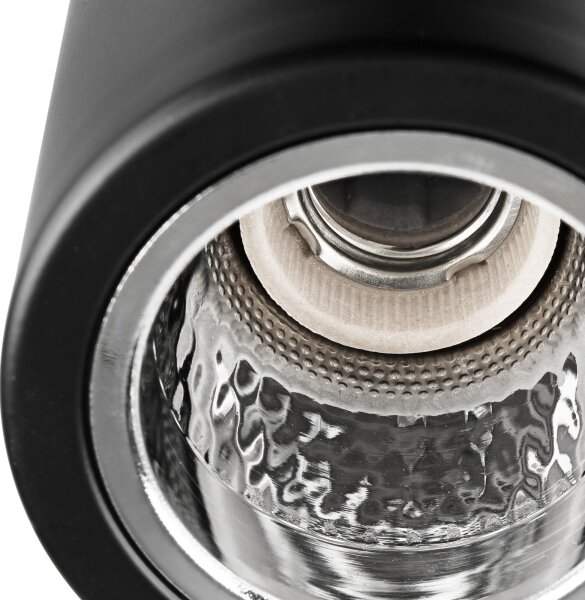 LED Bodové svítidlo TACO 1xE27/15W/230V černá