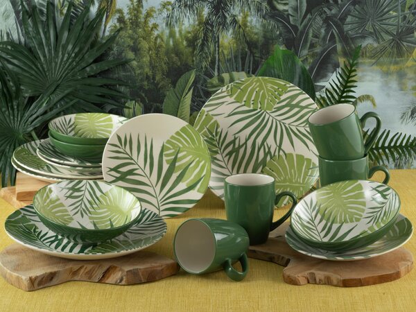KOMBINOVANÁ SOUPRAVA, 16dílné, kamenina Creatable - Online Only nádobí, Online Only