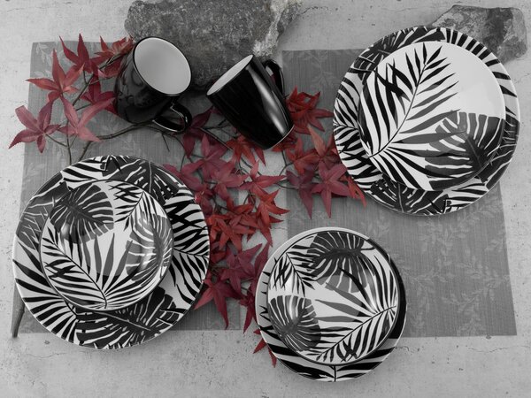 KOMBINOVANÁ SOUPRAVA, 16dílné, kamenina Creatable - Online Only nádobí, Online Only