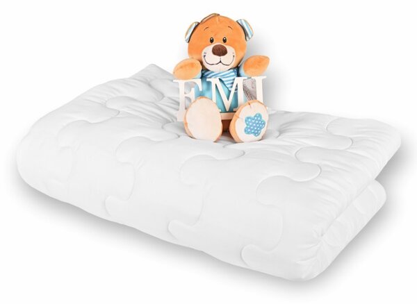Přikrývka a polštář do postýlky 90x130 + 45x65 antialergický EMI