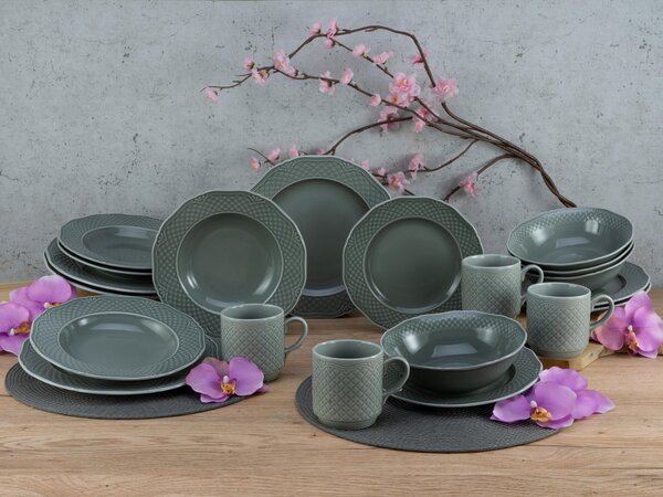 KOMBINOVANÁ SOUPRAVA, 20dílné, porcelán Creatable - Online Only nádobí, Online Only
