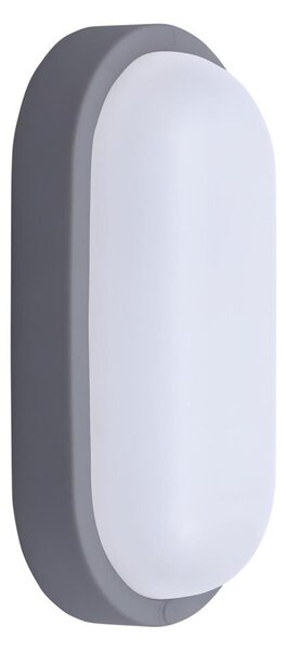 Solight WO744-G- LED Venkovní nást. svítidlo LED/13W/230V 4000K IP54 šedá oválný