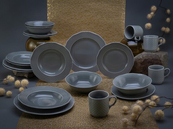 KOMBINOVANÁ SOUPRAVA, 20dílné, porcelán Creatable - Online Only nádobí, Online Only