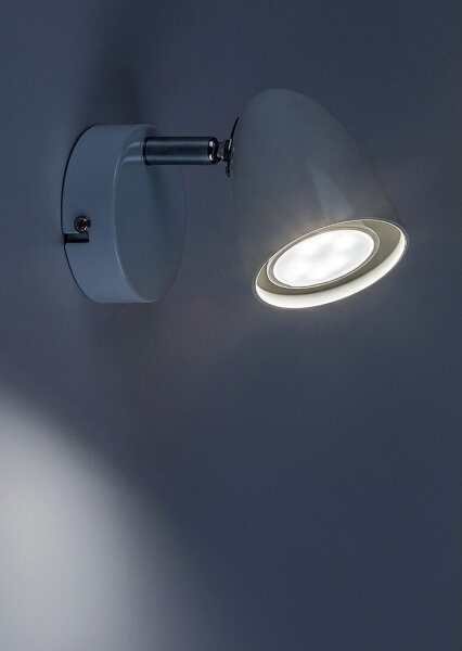 Rabalux 73016 - Nástěnné bodové svítidlo PERICO 1xGU10/5W/230V bílá