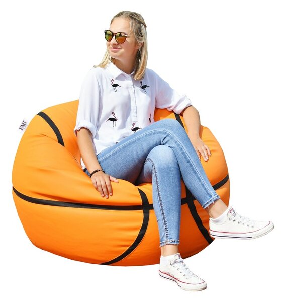 Sedací vak basketbalový míč EMI