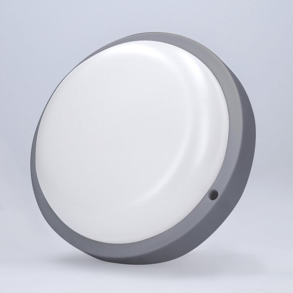 Solight WO745-G- LED Venkovní nást. svítidlo LED/13W/230V 4000K IP54 šedá kulatý