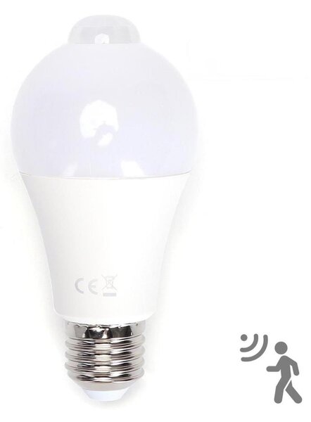 LED Žárovka se senzorem pohybu a soumraku A60 E27/12W/230V 6500K - Aigostar