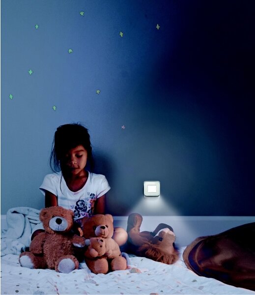 Osram - LED Noční světlo se senzorem soumraku LUNETTA LED/0,2W/230V