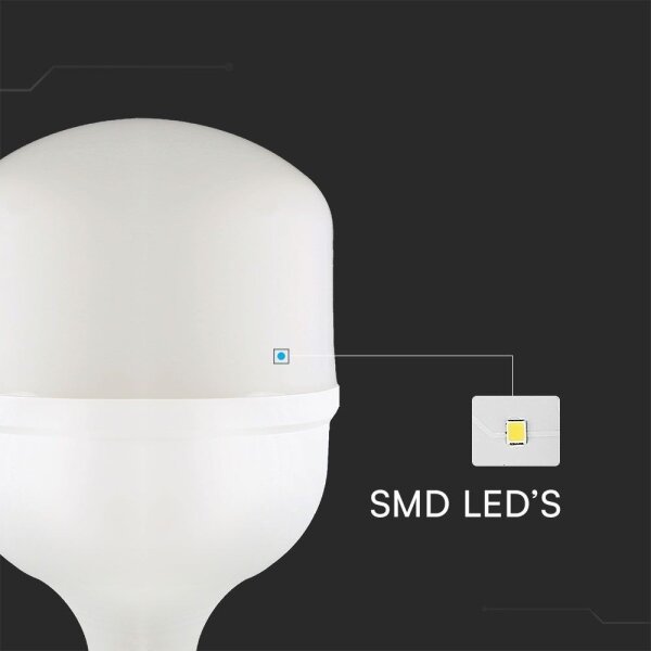 LED Žárovka T120 E27/40W/230V 6500K
