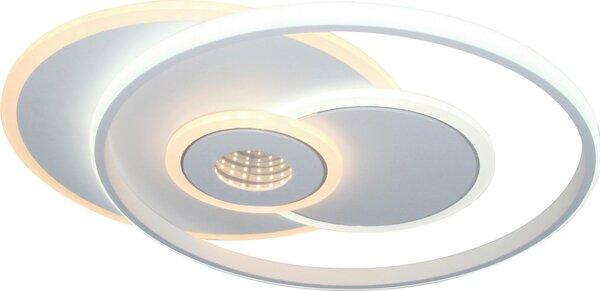 STROPNÍ LED SVÍTIDLO, 50,3/42,5/6 cm Novel - Stropní svítidla