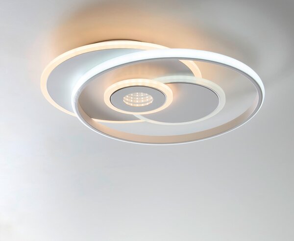 STROPNÍ LED SVÍTIDLO, 50,3/42,5/6 cm Novel - Stropní svítidla