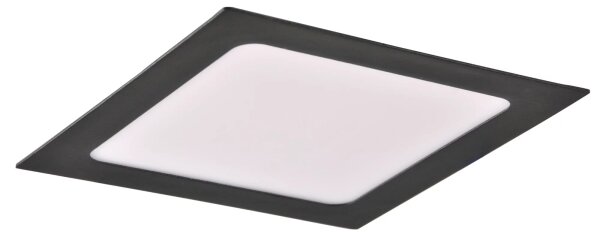 LED Podhledové svítidlo RIGEL LED/10W/230V 4000K 16,8x16,8 cm černá