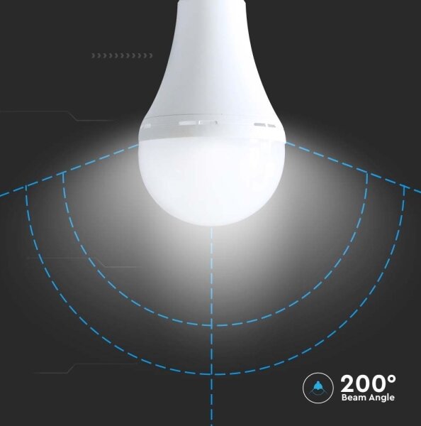 LED Žárovka s nouzovým režimem A80 E27/12W/230V 4000K