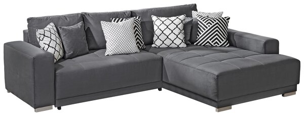 ROHOVÁ SEDAČKA, textil, šedá Cantus - Sedací soupravy