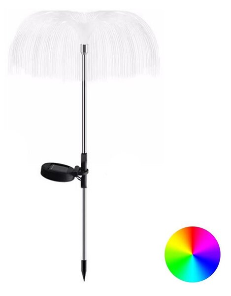 Aigostar - LED RGB Solární dekorační lampa LED/0,03W/1,2V 70cm IP44