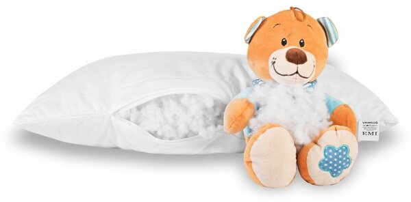 Přikrývka a polštář do postýlky 90x130 + 45x65 antialergický EMI