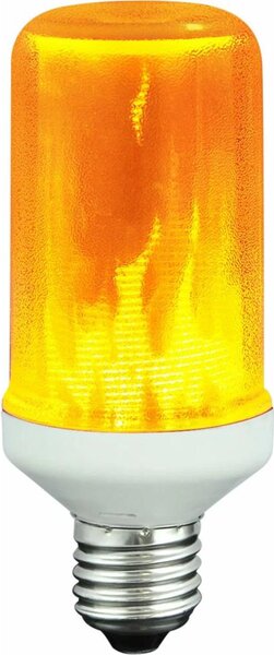LED Dekorační žárovka FLAME T60 E27/3W/230V 1400K