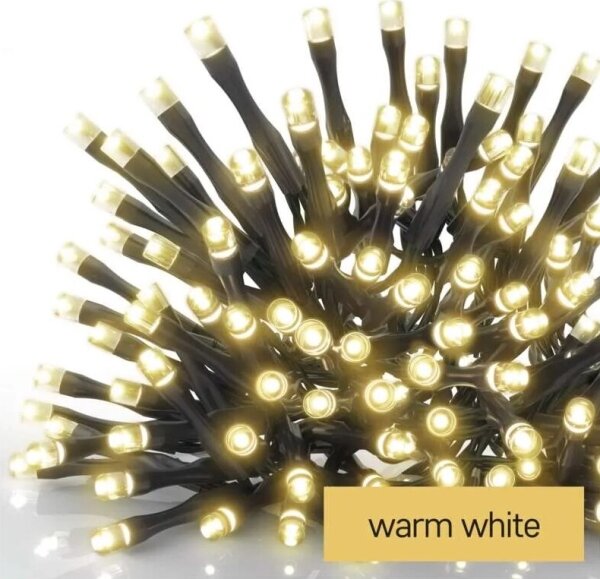 LED Venkovní řetěz 100xLED/1x2m IP44 teplá bílá