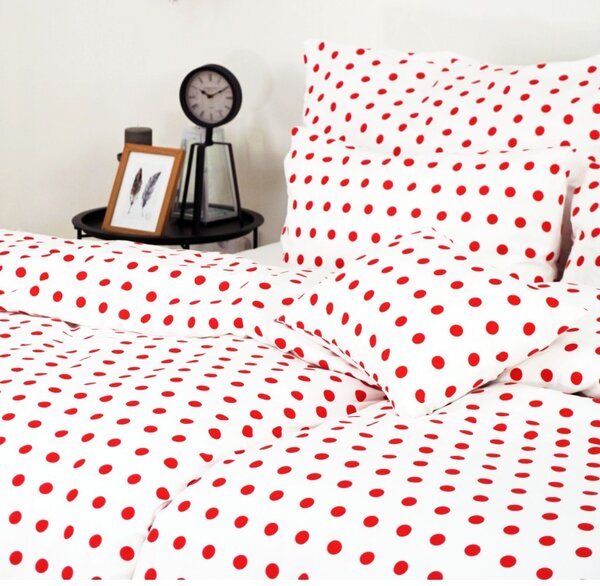 Povlečení Řím červené EMI, Standardní set jednolůžko obsahuje 1x 140x200 + 1x 70x90