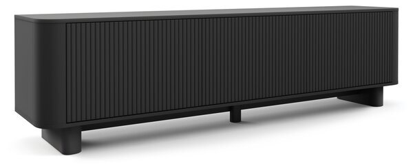 TV stolek Trenza 200 cm - Černý