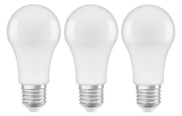 SADA 3x LED Žárovka A60 E27/10W/230V 4000K