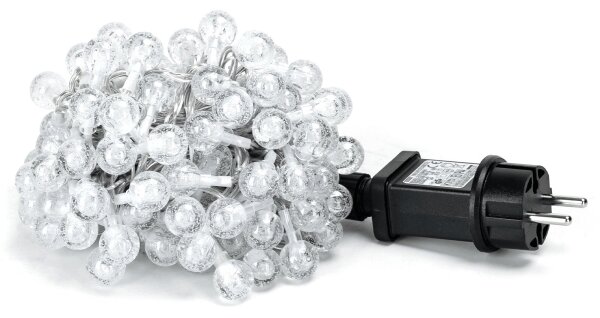 Aigostar - LED Venkovní řetěz 50xLED/8 funkcí 8m IP44 studená bílá