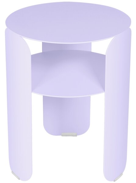 Fialový kovový zahradní odkládací stolek Fermob Bebop 35 cm