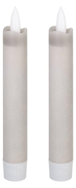 Eglo 422223 - SADA 2x LED Svíčka ANTANABE LED/1xAAA 15 cm šedá