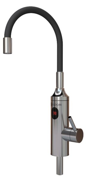 Elíz E34 Přímoohřevná vodovodní baterie, černá/chrom