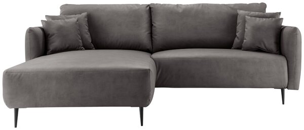 ROHOVÁ SEDAČKA, textil, antracitová Livetastic - Sedací soupravy, Online Only