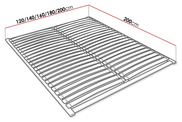 - Lamelový rošt 120x200 PROVO