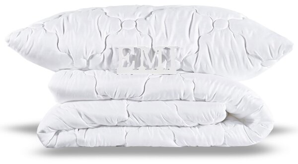 Set prodloužené přikrývky a polštáře Premium140x220 90x70 EMI
