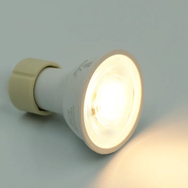 LED RGBW Stmívatelná žárovka GU10/4,5W/230V 2700-6500K Wi-Fi Tuya