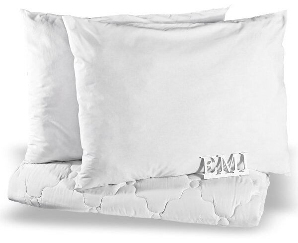 Set manželské přikrývky a polštářů Ekonomic 200x200 + 90x70 (2x) EMI