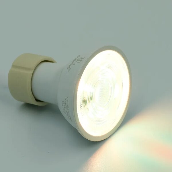 LED RGBW Stmívatelná žárovka GU10/4,5W/230V 2700-6500K Wi-Fi Tuya