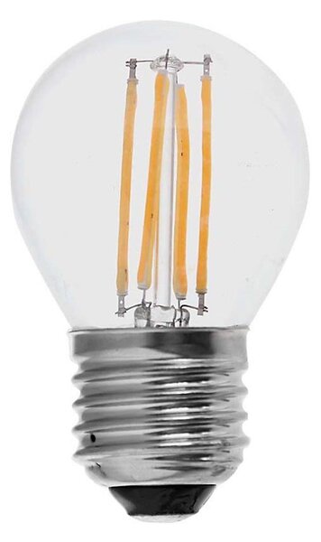 LED Žárovka FILAMENT G45 E27/6W/230V 4000K