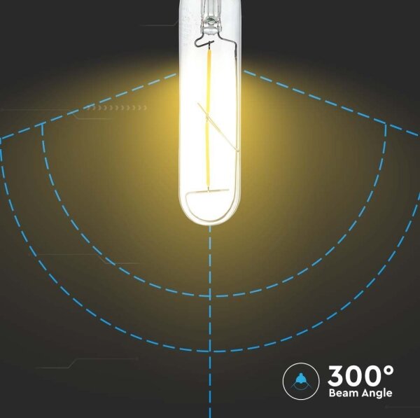 LED Žárovka FILAMENT T30 E27/2W/230V 3000K