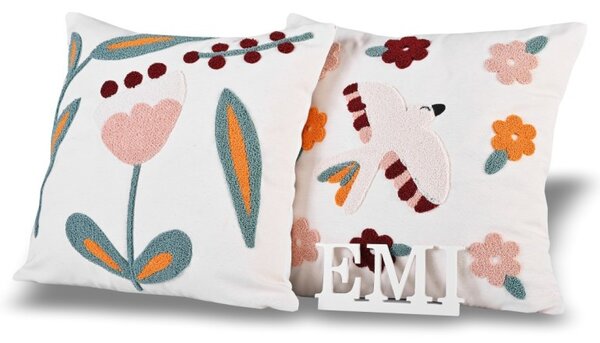 Povlaky na polštáře 40x40 cm Greta set 2 ks EMI