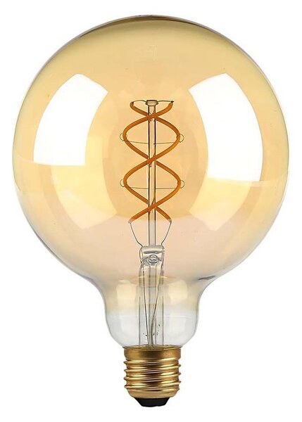 LED Žárovka FILAMENT G125 E27/5W/230V 1800K