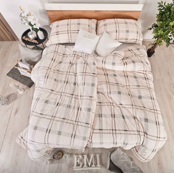 Povlečení z mikroplyše Mona, Standardní set jednolůžko obsahuje 1x 140x200 + 1x 70x90