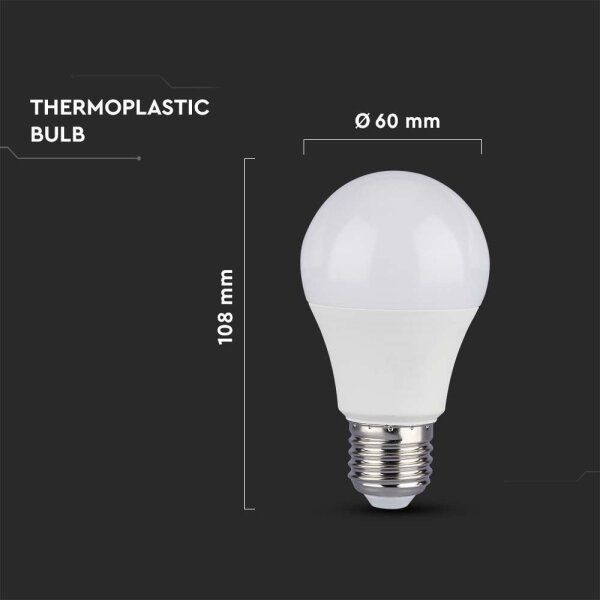 LED Žárovka SAMSUNG CHIP A60 E27/8,5W/230V 3000K