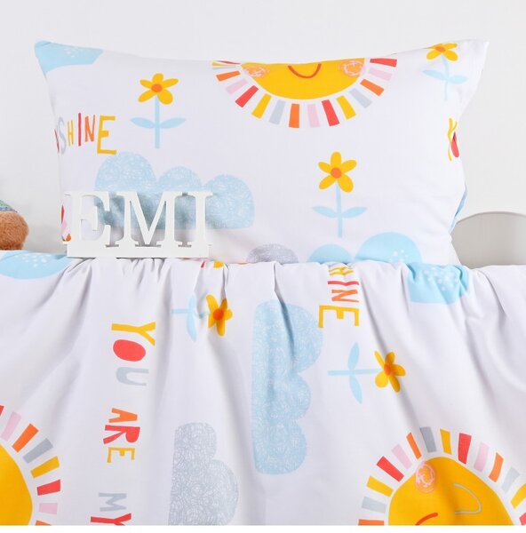 Povlečení dětské bavlněné Sunny EMI, Dětský set 90x130 + 45x65