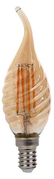 LED Žárovka FILAMENT E14/4W/230V 2200K