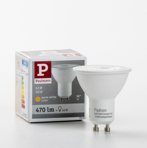 LED Žárovka GU10/6,5W/230V 2700K - Paulmann 28720