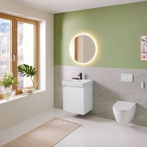Geberit Selnova Square umyvadla se skříňkou 50 cm 504.132.DB.1