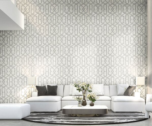 Luxusní geometrická vliesová tapeta na zeď, M69920, Splendor, Zambaiti Parati