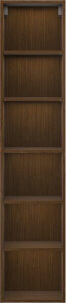Mexen Box-A, vysoká koupelnová skříňka 35x44,2x160 cm, ořech, 91AX1-1600-300-1-86