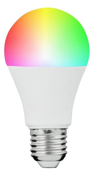 LED RGBW Stmívatelná žárovka SMART A60 E27/8,5W/230V 4000K + dálkové ovládání