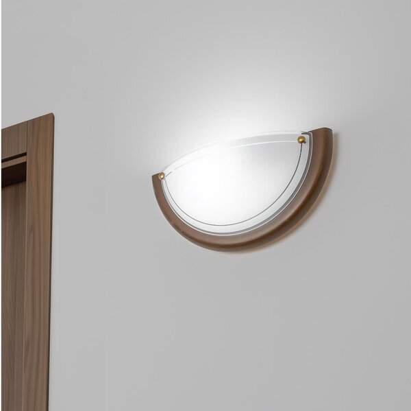 Brilagi - Nástěnné svítidlo ORBIS 1xE27/60W/230V 30 cm borovice