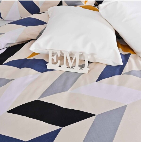 Povlečení bavlněné Bakum EMI, Francouzský set1 200x220 + 2x (70x90)